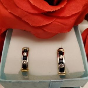 Sapphire & Diamond Earrings from Kay Jewelers!!!